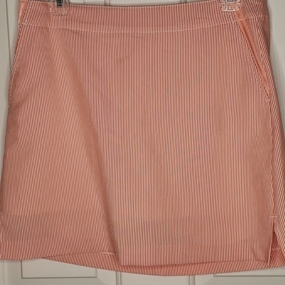 Lady Hagen Essential Seersucker Orange Striped, Purple Skort Bundle Size 2. 1265 - Picture 9 of 13